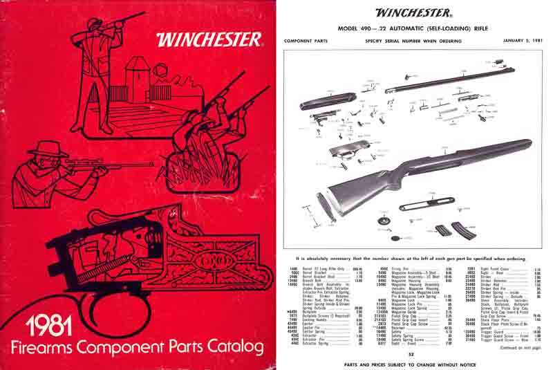 winchester model 1400 parts diagram