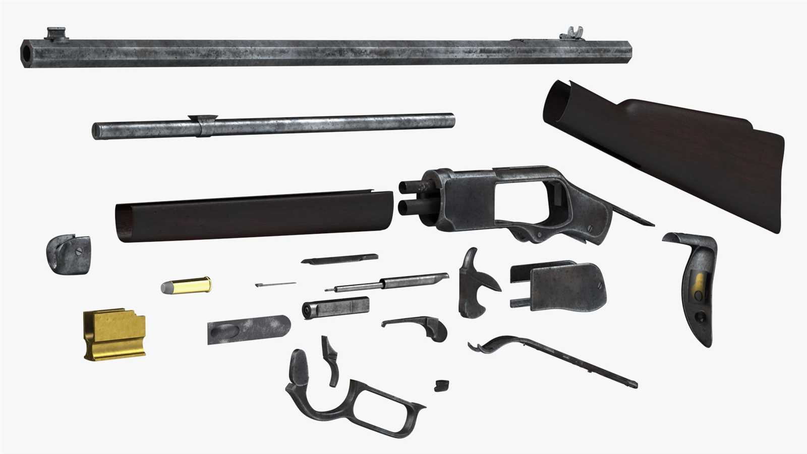 winchester model 1873 parts diagram