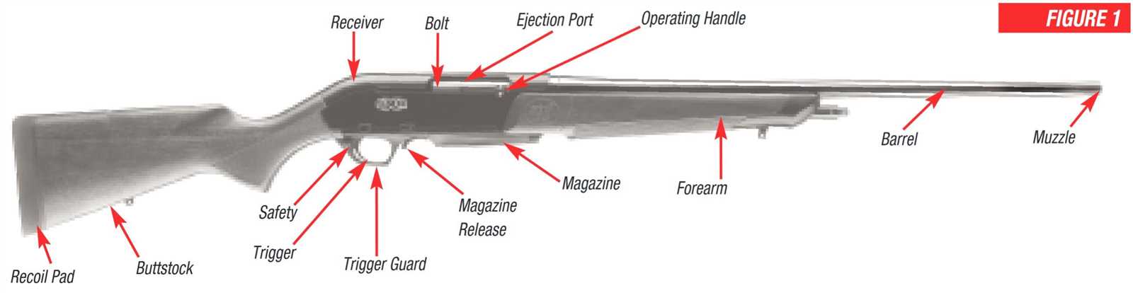 winchester super x model 1 parts diagram