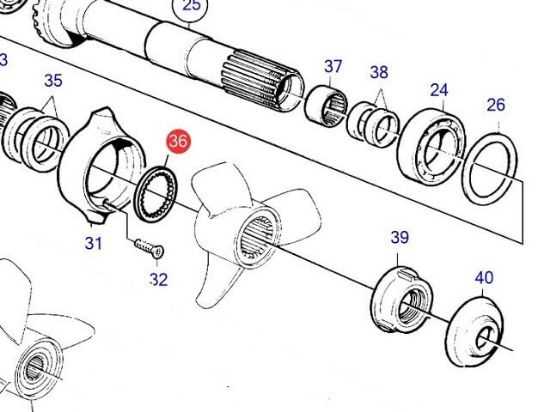 volvo penta 290 outdrive parts diagram