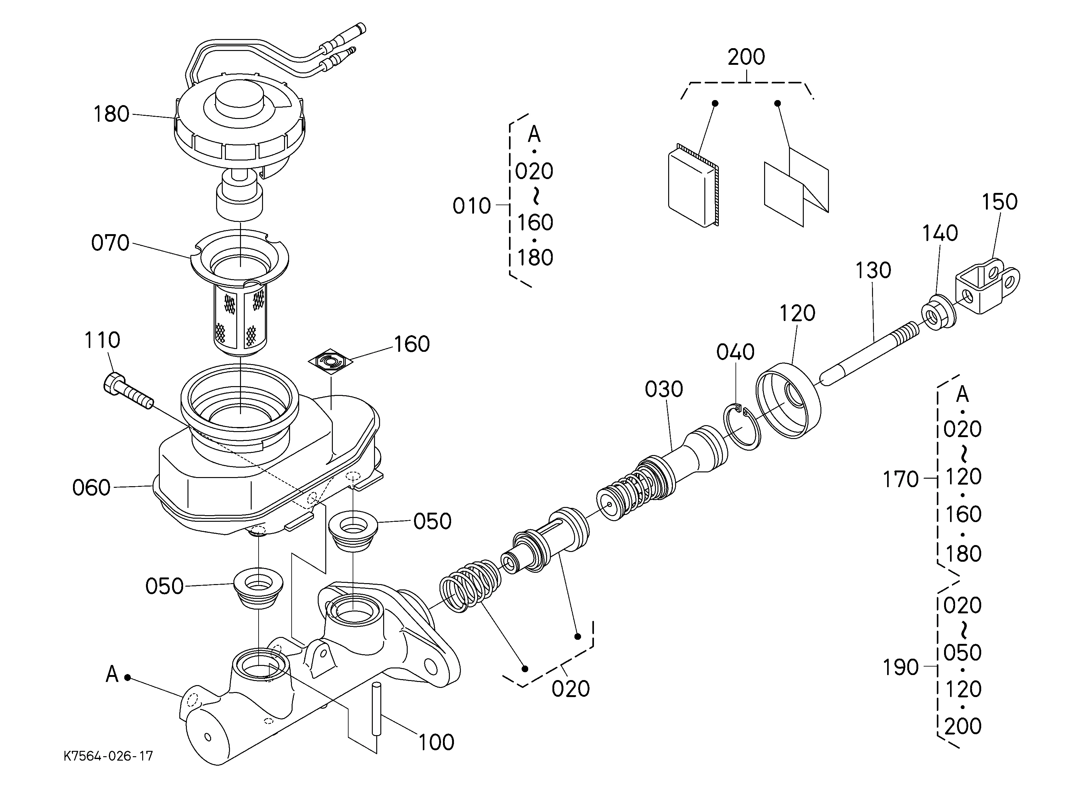 kubota rtv x1140 parts diagram