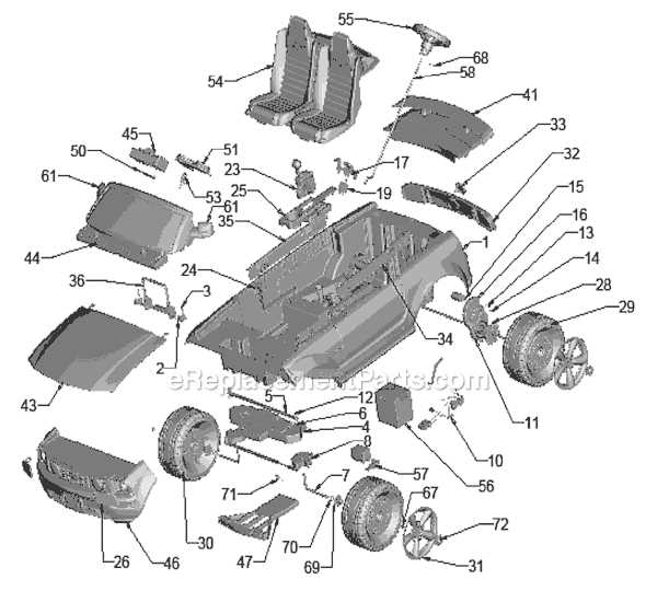 ford mustang parts diagram