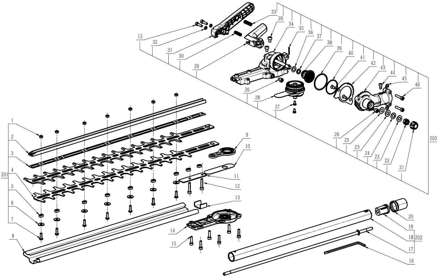 stihl km 94 r parts diagram