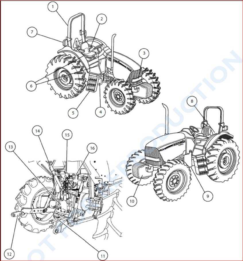 farmall 140 parts diagram