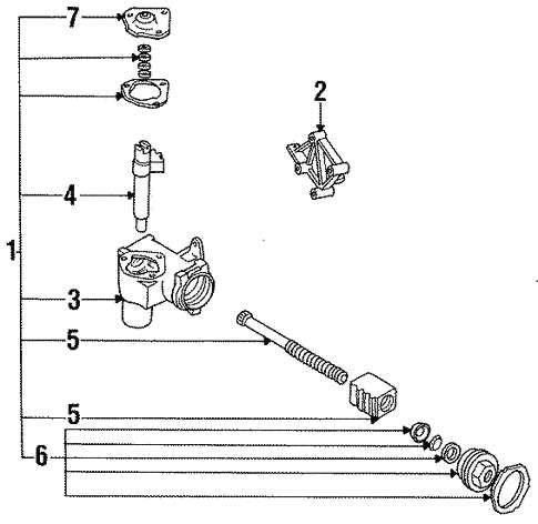 jeep jk steering parts diagram