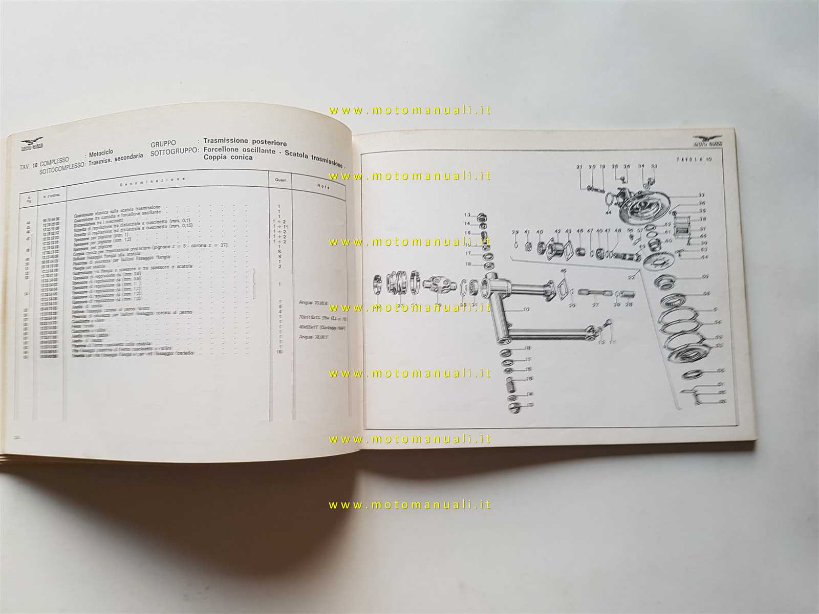 moto guzzi parts diagram