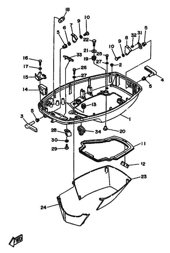 yamaha 70 hp outboard parts diagram