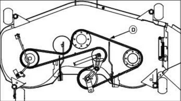 john deere 48 inch mower deck parts diagram