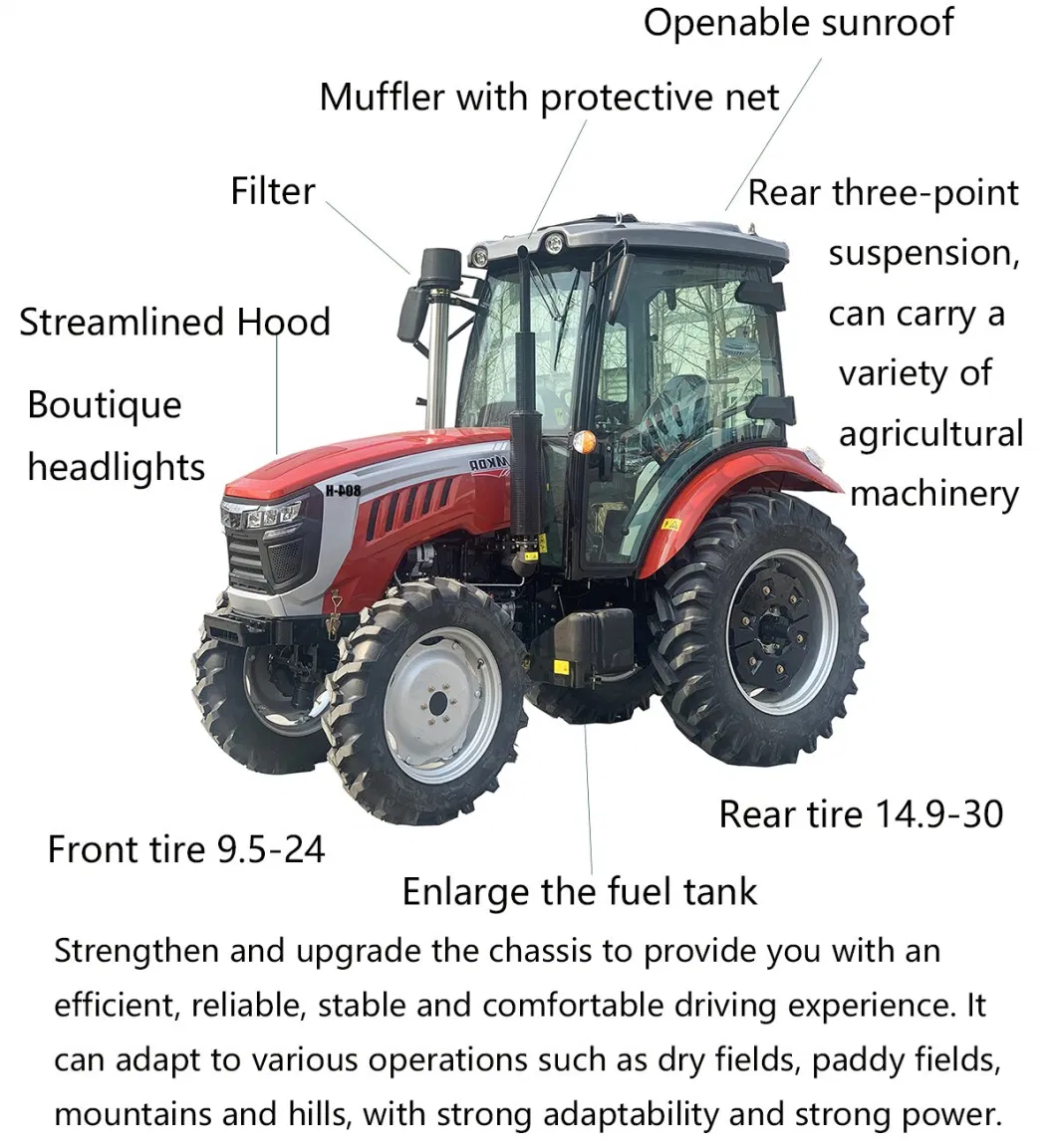 agricultural tractor parts of a tractor diagram