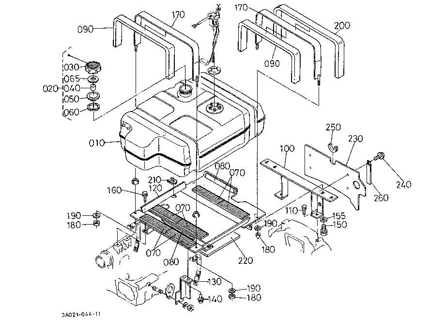 kubota m5400 parts diagram