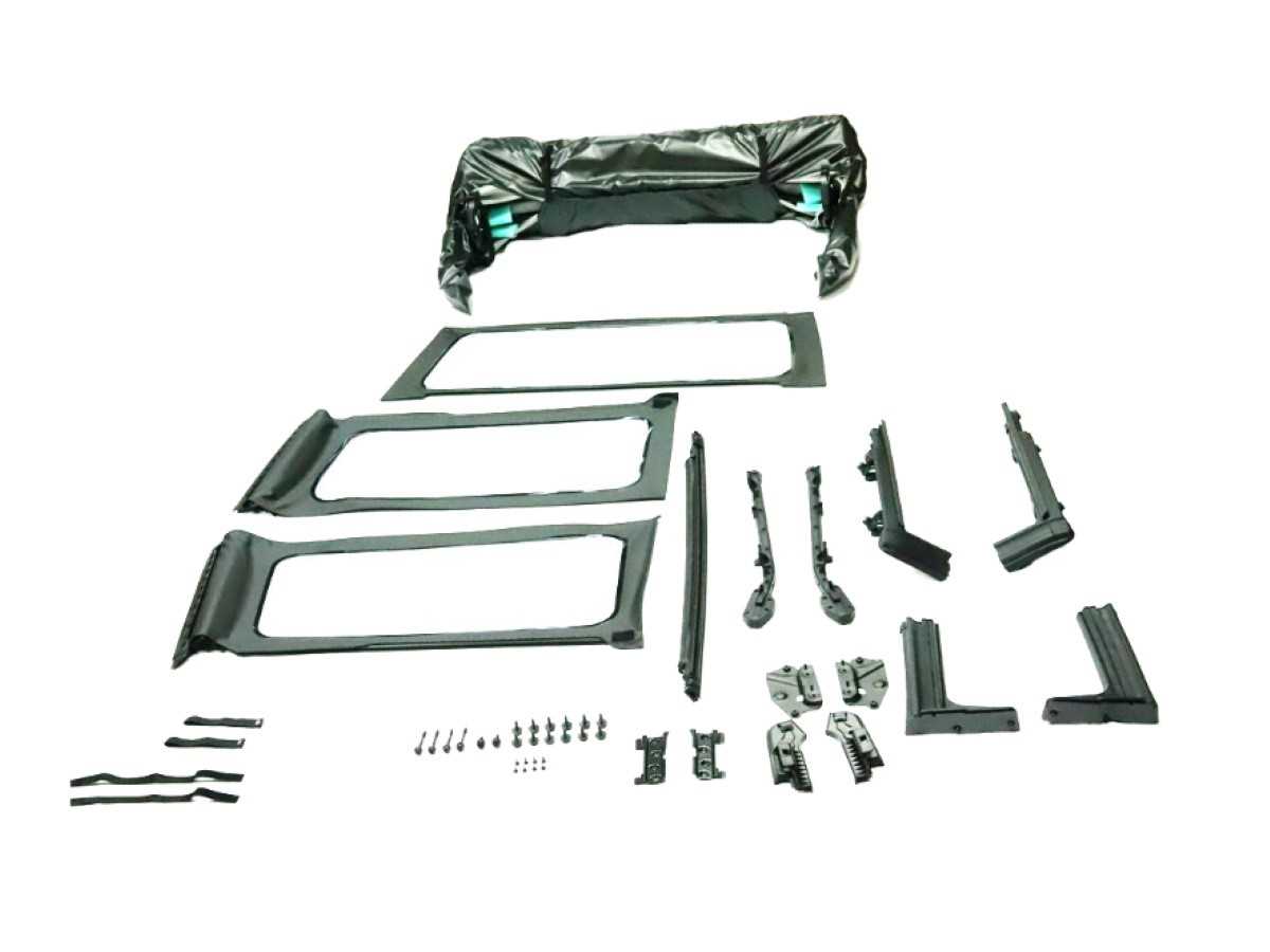 jeep wrangler jk soft top parts diagram