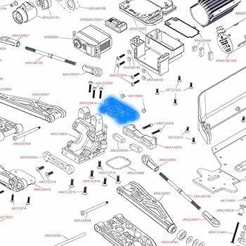 arrma outcast 4s parts diagram