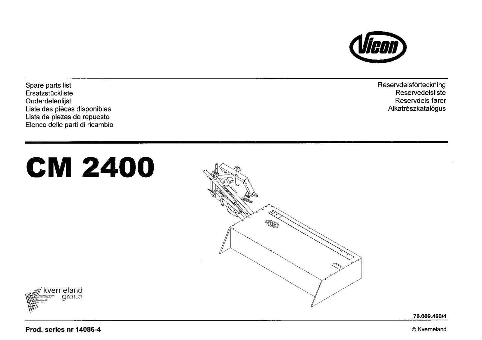 vicon disc mower parts diagram