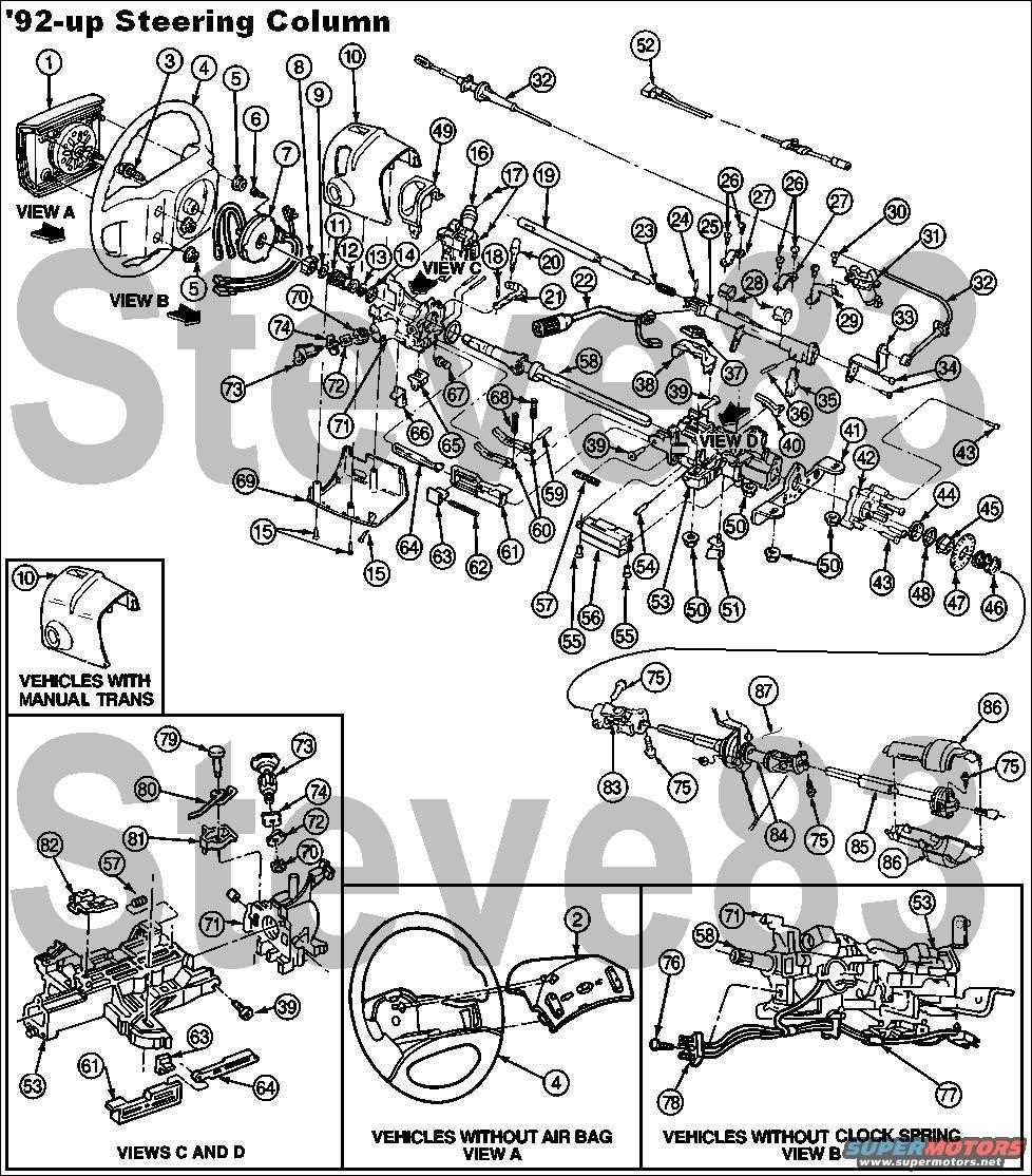 1995 ford f150 parts diagram