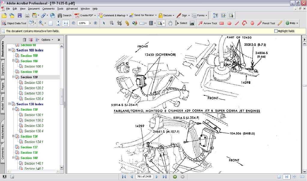 ford parts diagram