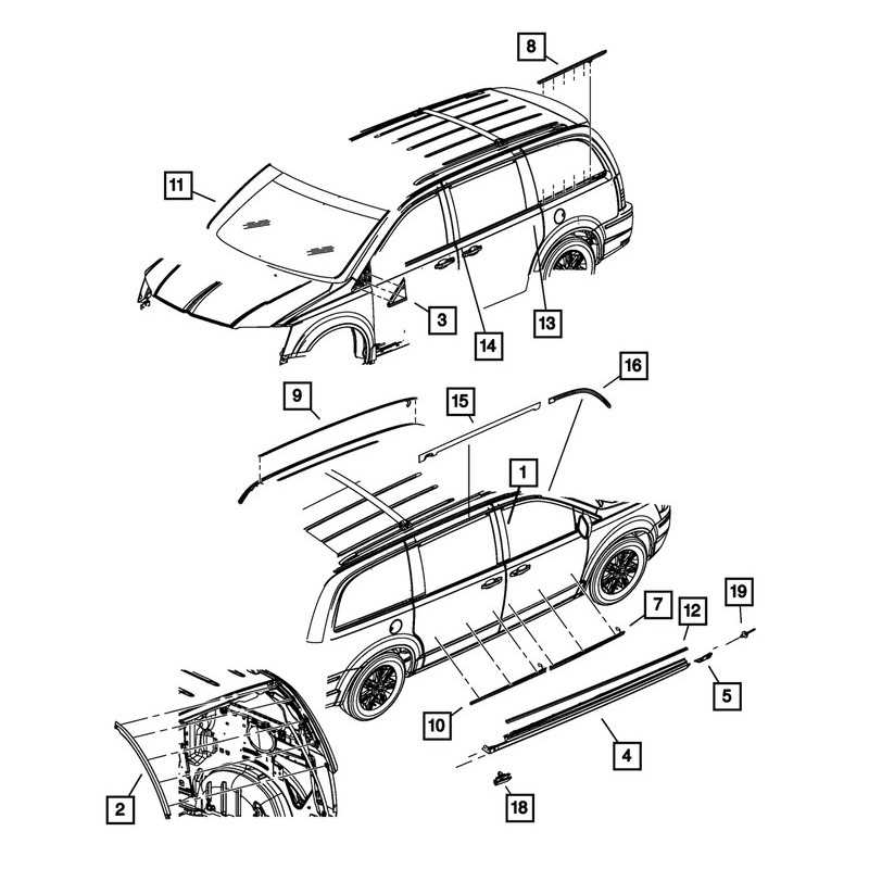 2006 dodge grand caravan parts diagram