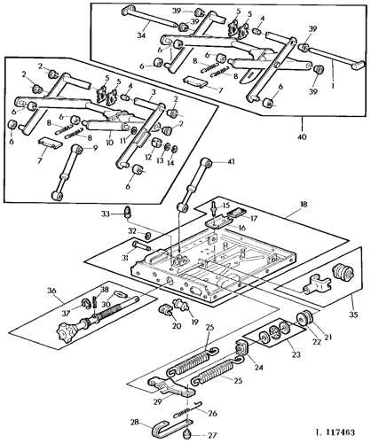 grammer seat parts diagram