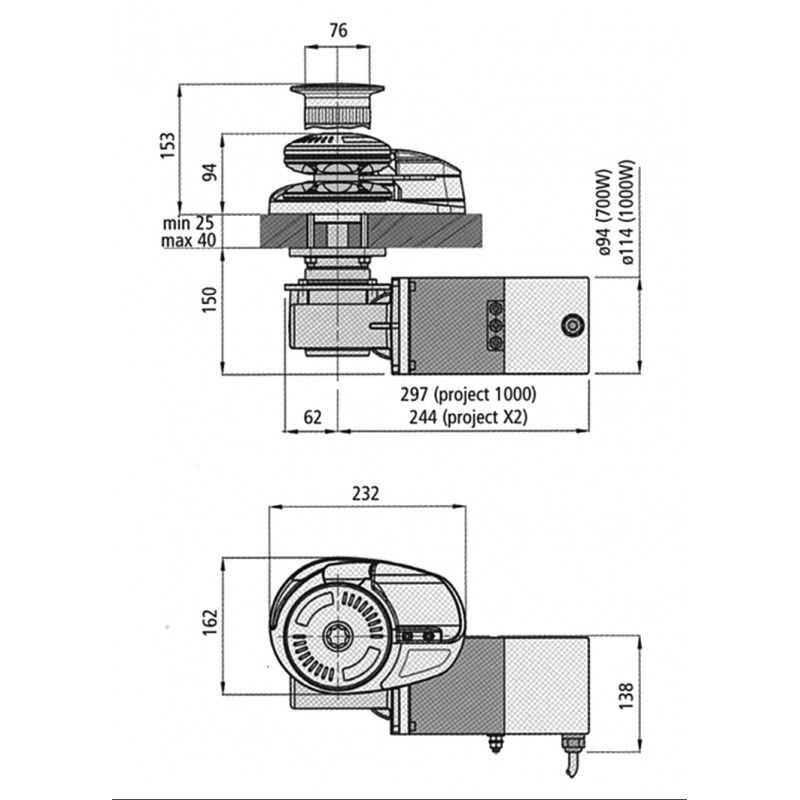 lofrans windlass parts diagram