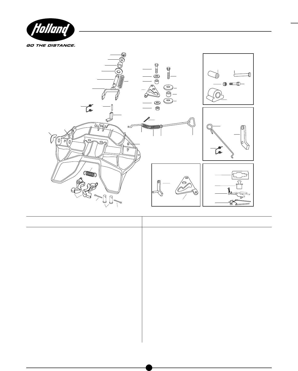 holland fifth wheel parts diagram