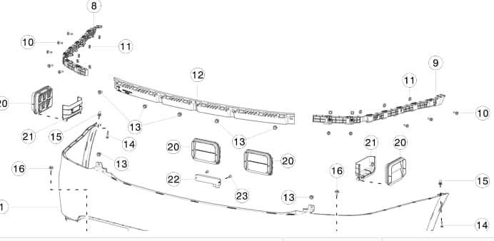 tesla model x parts diagram