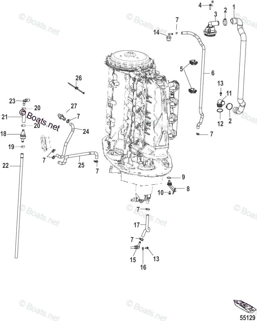 mercury 115 4 stroke parts diagram