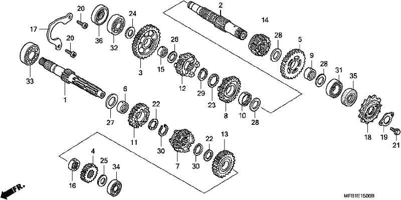 xr400 parts diagram