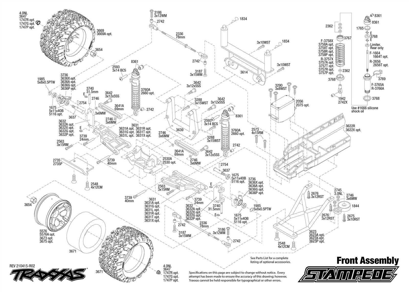 traxxas e maxx parts diagram