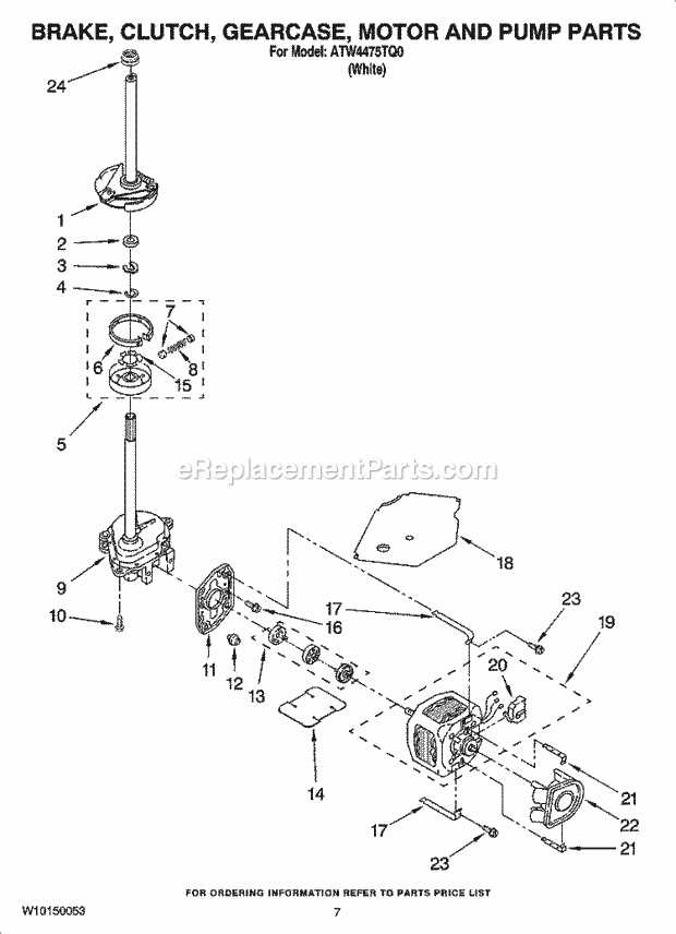 admiral dryer parts diagram