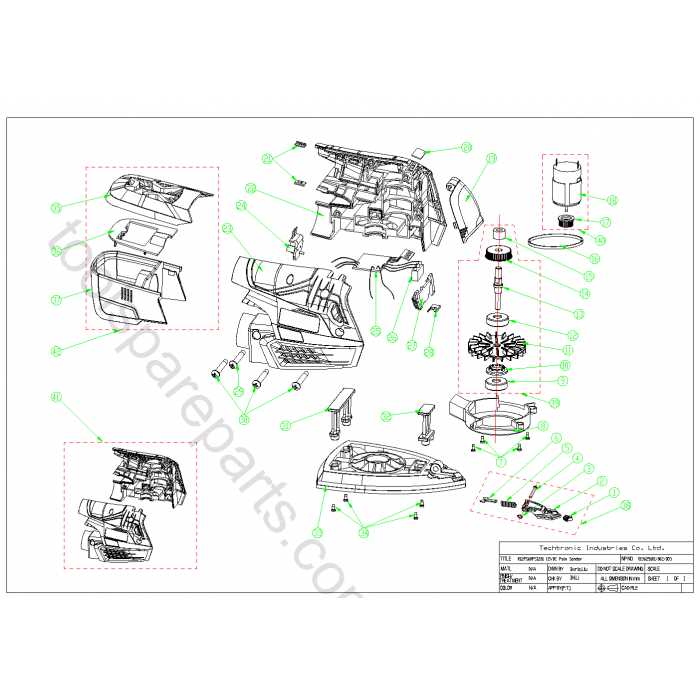 ryobi lawn mower parts diagram