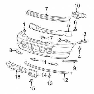 ford explorer body parts diagram