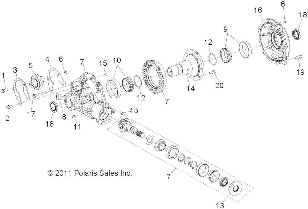 polaris rzr 800 parts diagram