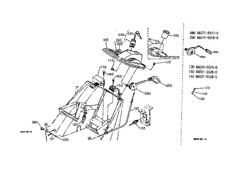 kubota t1400h parts diagram