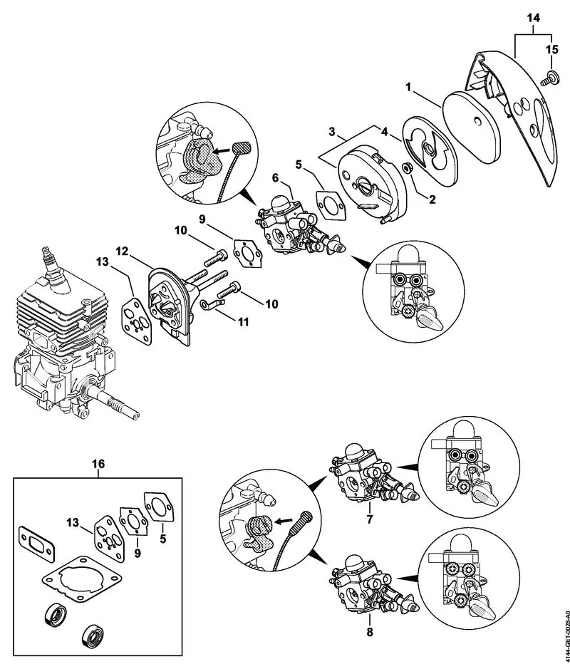 stihl fs 56 rc parts diagram