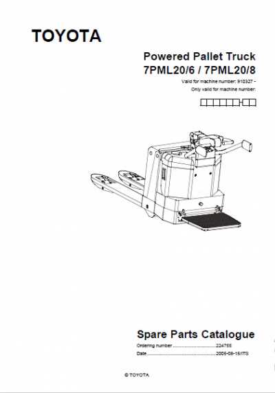 yale electric pallet jack parts diagram