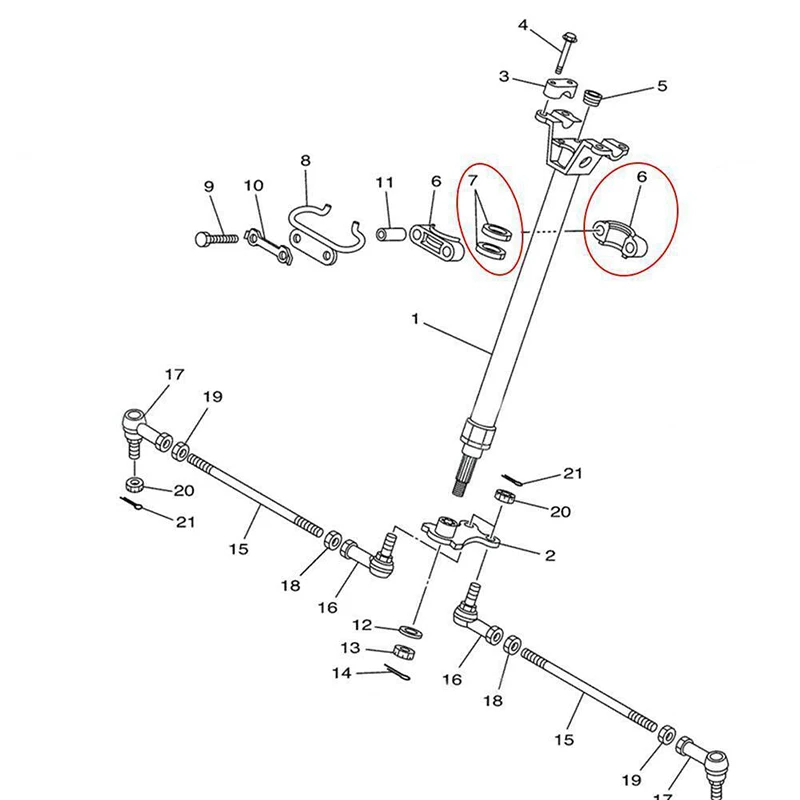 yamaha banshee parts diagram