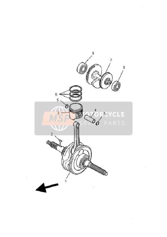 yamaha breeze 125 parts diagram