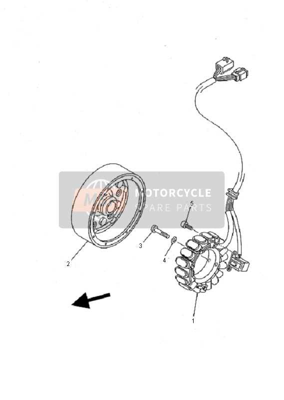 yamaha generator parts diagram