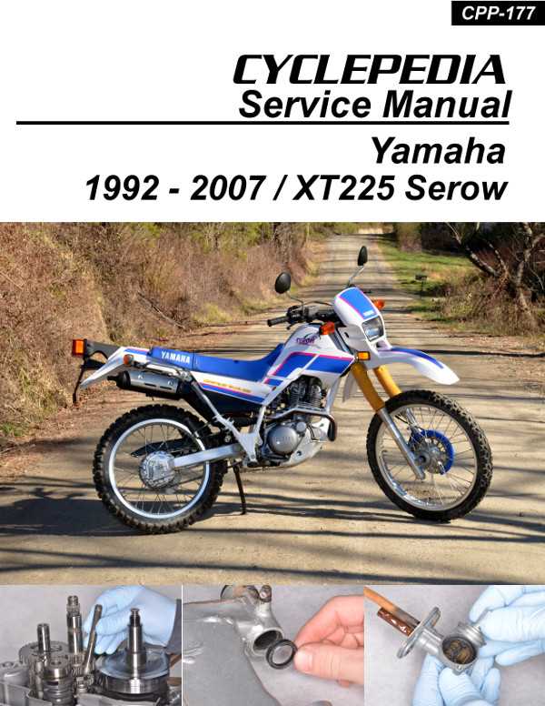 yamaha xt225 parts diagram