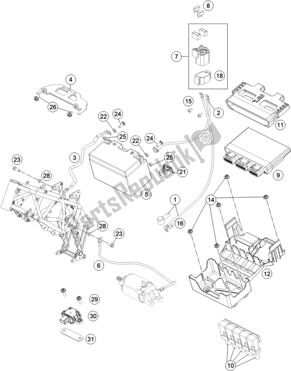 husqvarna 701 parts diagram