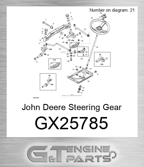 john deere d130 steering parts diagram