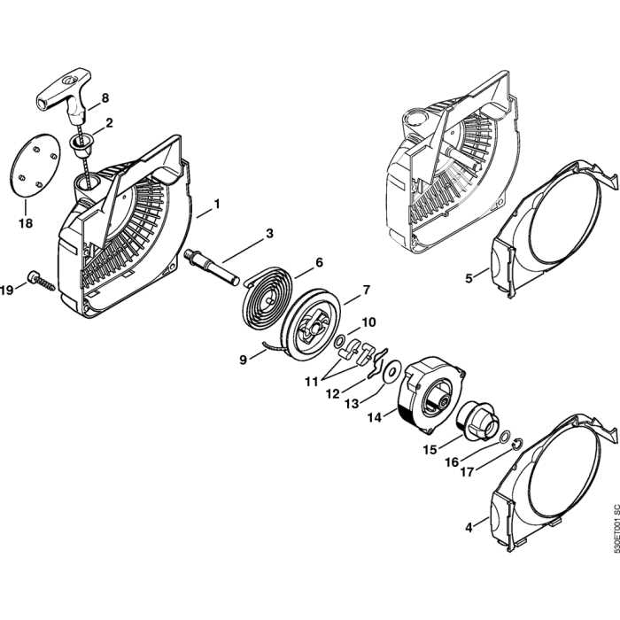 stihl ms230 parts diagram