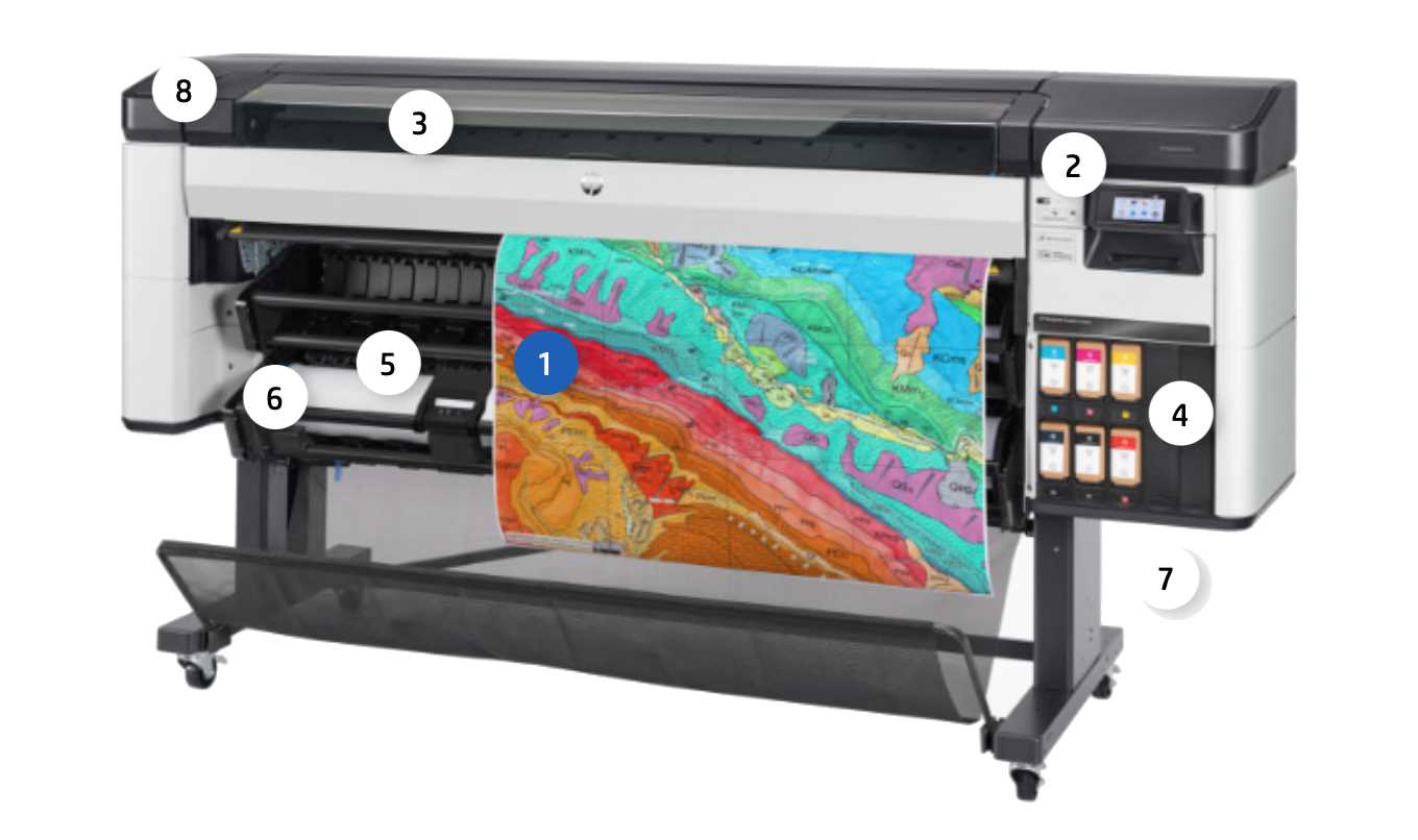 hp designjet 800 parts diagram