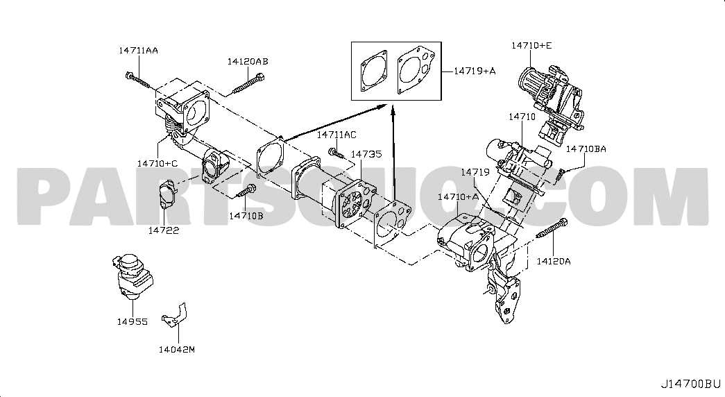 nissan nv200 parts diagram