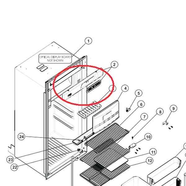 norcold rv refrigerator parts diagram