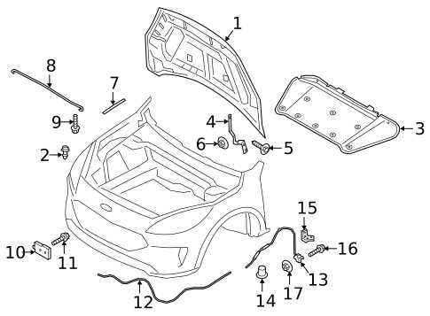 ford escape parts diagram