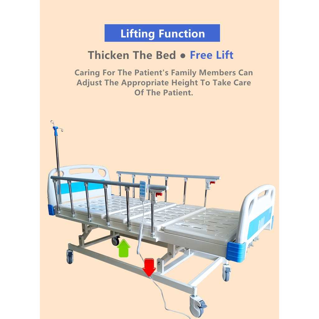 hospital bed parts diagram