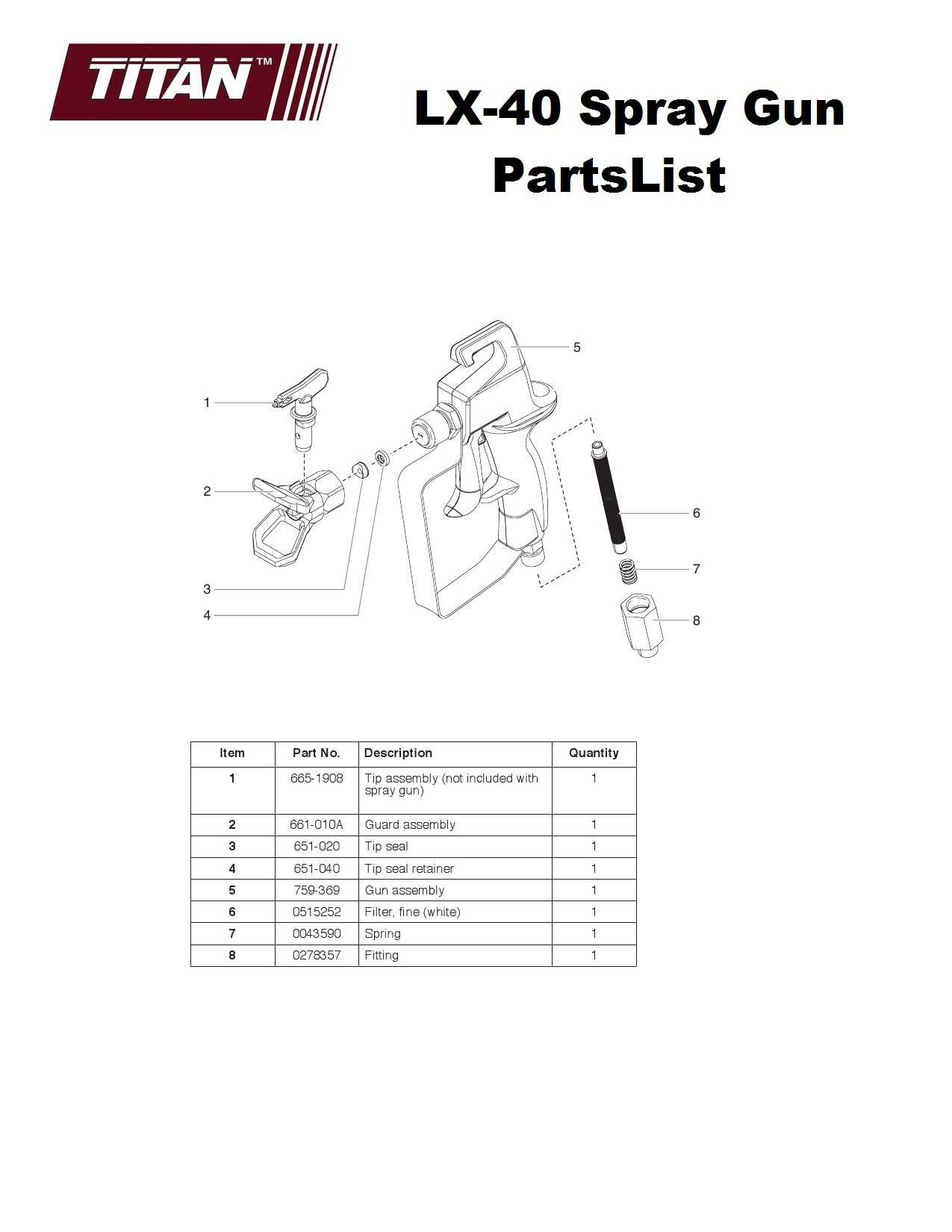 titan 640 parts diagram