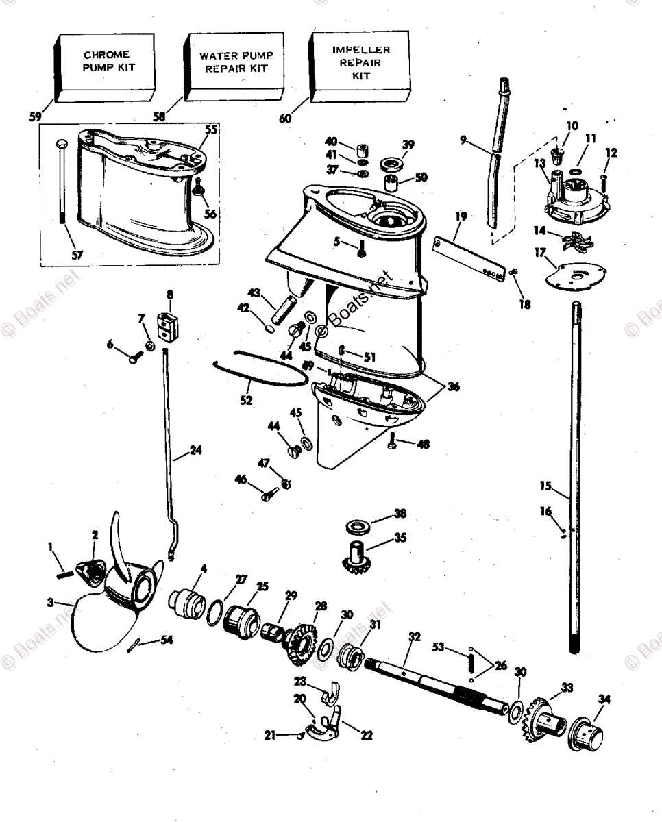 johnson outboard parts diagram