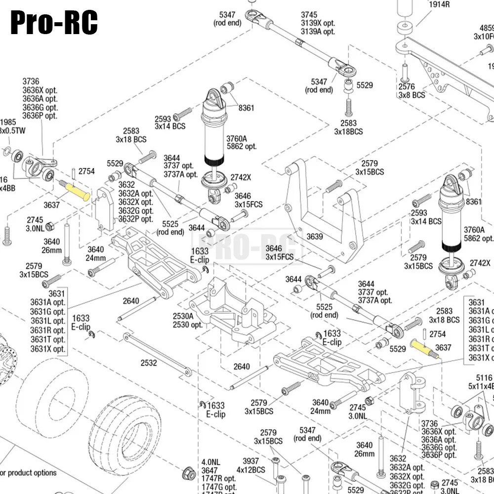 traxxas nitro slash 2wd parts diagram