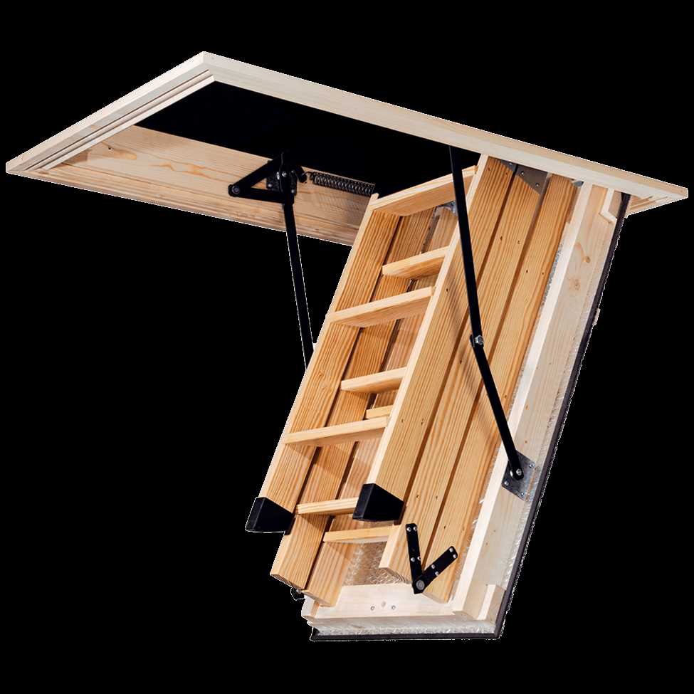 attic ladder parts diagram